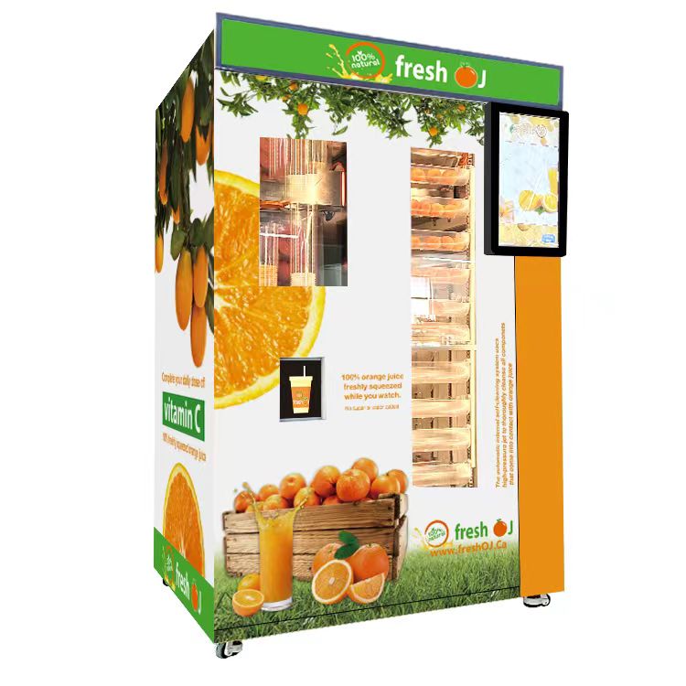 Fresh OJ Vending Machine